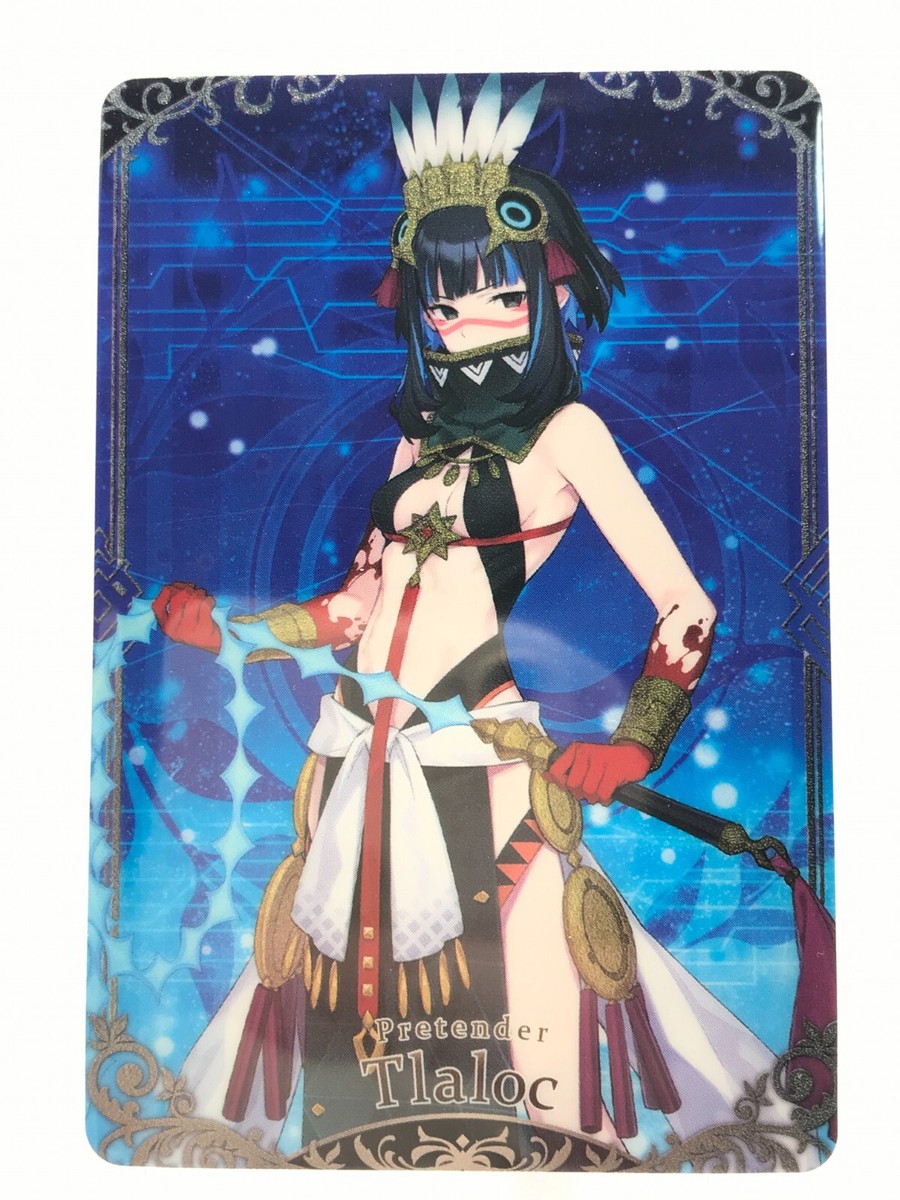 Tlaloc FGO Fate/Grand Order Wafer Card BANDAI JAPAN Very Rare N08