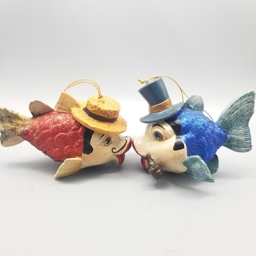 Katherine's Collection Kissing Pipe Smoking Fish - Bild 2 von 10