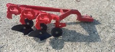 ERTL 1/16 International 3 Bottom Plow - Diecast - Made in USA Vintage