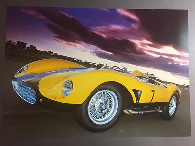 1957 Ferrari 500 TRC Spider Print, Picture, Poster, RARE!! Awesome L@@K