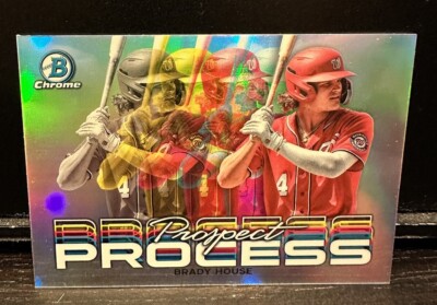 Brady House 2023 Bowman Chrome #PRP-11 Prospect Process Insert 