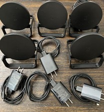 Belkin Wireless Charging Stand 10W Black LOT OF 5  PREOWNED 