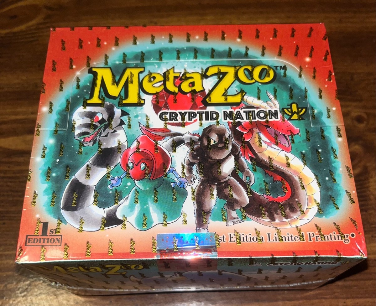 MetaZoo Games TCG: Cryptid Nation Booster Box (First Edition, 36 Packs per  Box) 860005523009| eBay