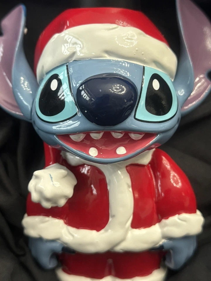 CHRISTMAS HOLIDAY DISNEY STITCH IN SANTA SUIT SOAP DISPENSER - Image 3 of 4