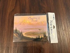 LEANIN TREE Pack of 8 Blank “Mountains Of Thanks”
