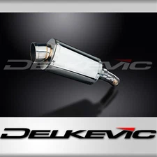 Kawasaki ER-6N Ninja 650 Versys Slip On 9" Oval Stainless Exhaust Muffler