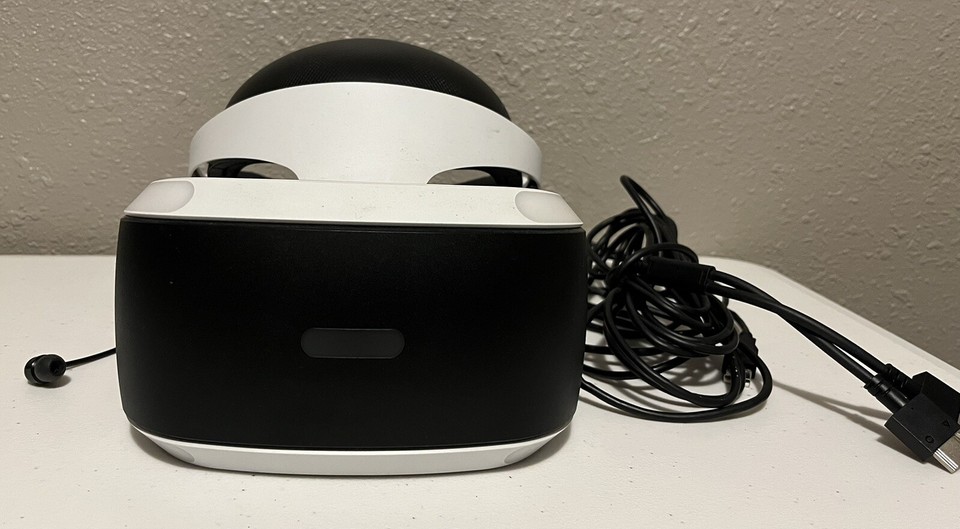 Playstation VR headset only Ps4 White Untested eBay