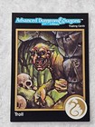 AD&D TROLL Gold Border Trading Card #431 Dungeon & Dragons 1991 NM