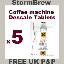 5/10 DESCALE DESCALING TABLETS FOR DOLCE GUSTO, TASSIMO NESPRESSO COFFEE MACHINE