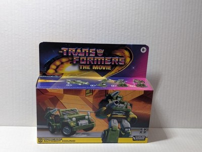 Transformers The Movie Retro G1 Reissue Autobot Hound Hasbro JEEP NIB***