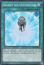 YuGiOh Angriff der Lichtbrigade AP05-DE011 Super Rare Good unl.