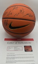 2024 USA Men’s Olympic Team Paris Signed Basketball Curry Durant + Autos PSA LOA