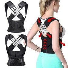 Back Brace Posture Corrector for Women and Men, Shoulder Straightener Adjustable