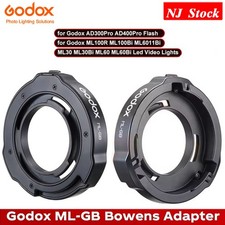 US Godox ML-GB Godox To Bowens Mount Adapter For AD400Pro AD300Pro Flash ML100Bi