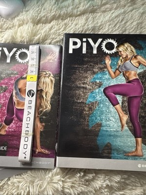 PIYO by Beachbody (3 DVDs 2016) Quick Start, Calendar; Eating Plan Workouts Mint