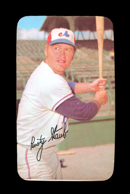 1971 Topps Super Set-Break #  9 Rusty Staub NR-MINT *GMCARDS*