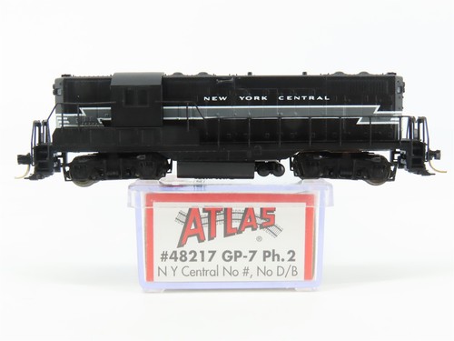 Atlas 48217 escala N NYC New York Central EMD GP7 Ph. Locomotora diésel 2 n.º# | Condition: Used