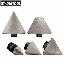 Dry Diamond Cone Milling Bit 20/35/50/75/82mm Hole Saw for Tile Granite Marble
