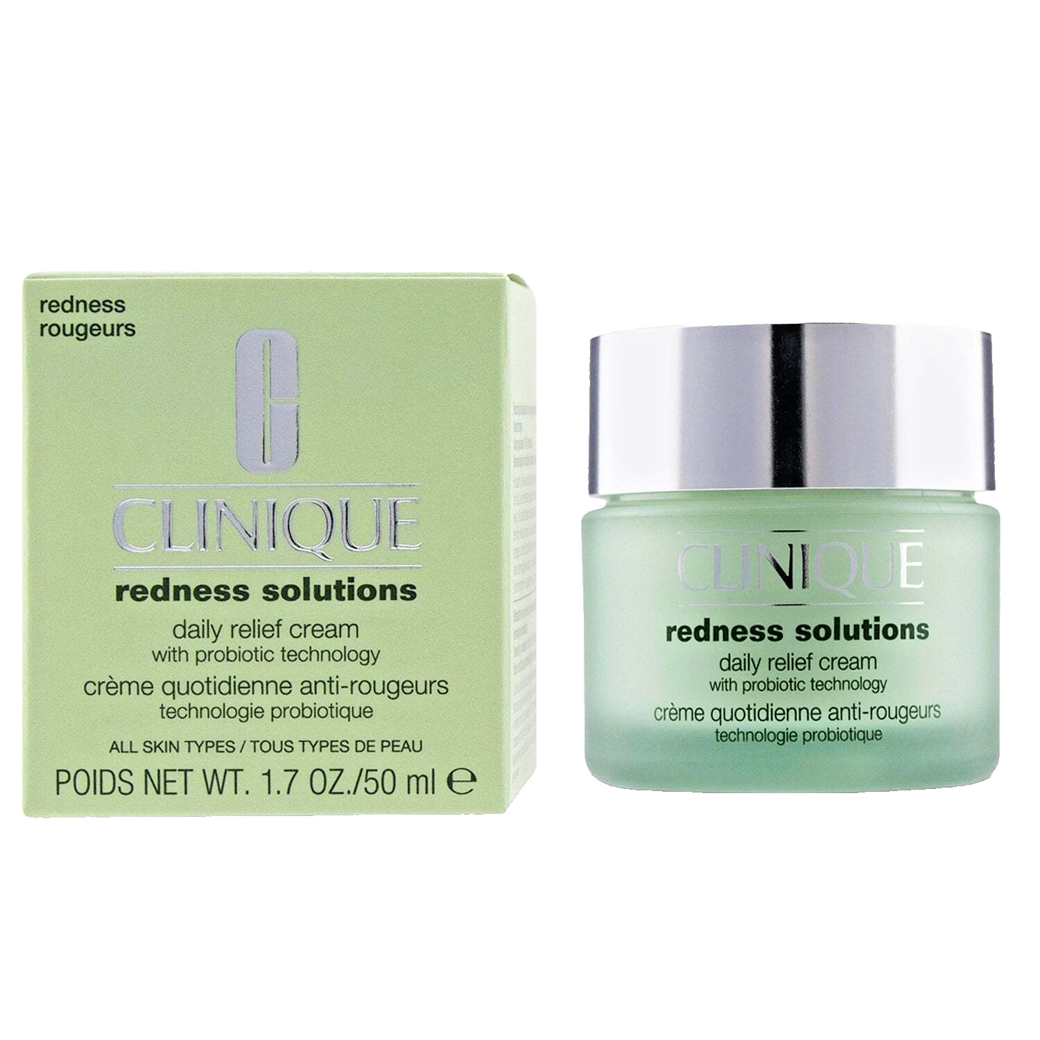 Clinique Redness Solutions Daily Relief Cream  / Microbiome 