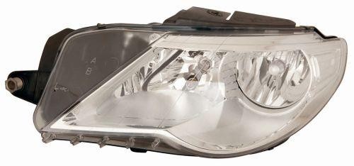 ABAKUS Main Headlight 441-11D1RMLD-EM Right For VW, Without Bulb, LWR Motor