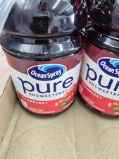 Ocean Spray Pure Unsweetened Cranberry, Juice 100% Concentrate 32 Oz (Pack of 6)