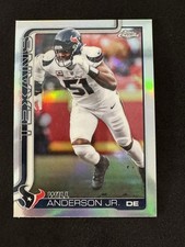 2025 Topps Chrome Will Anderson Jr. Refractor #121 Houston Texans