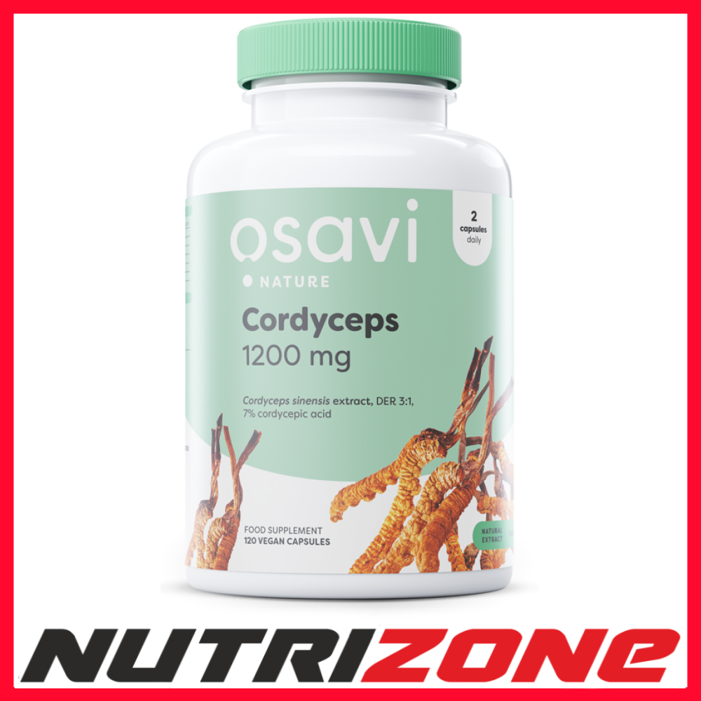 Osavi Cordyceps 1200mg - 120 vegan caps