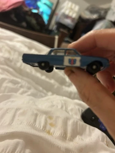 Vintage Lesney  Matchbox No 55b Ford Fairlane Police Car  Diecast Model Toy