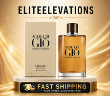GIORGIO ARMANI ACQUA DI GIO ABSOLU EAU DE PARFUM 6.7 Oz / 200 ml.