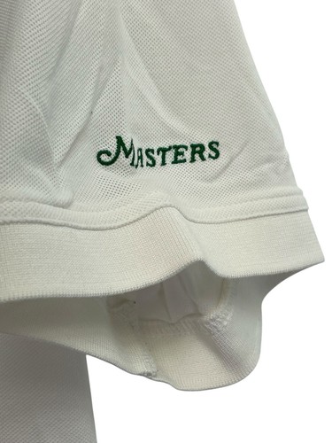 Masters Collection Mens Sz XL White Logo Polo Golf Shirt (X11) - Picture 4 of 6