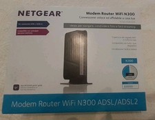 NETGEAR N300 Modem Router Wi-Fi ADSL2 