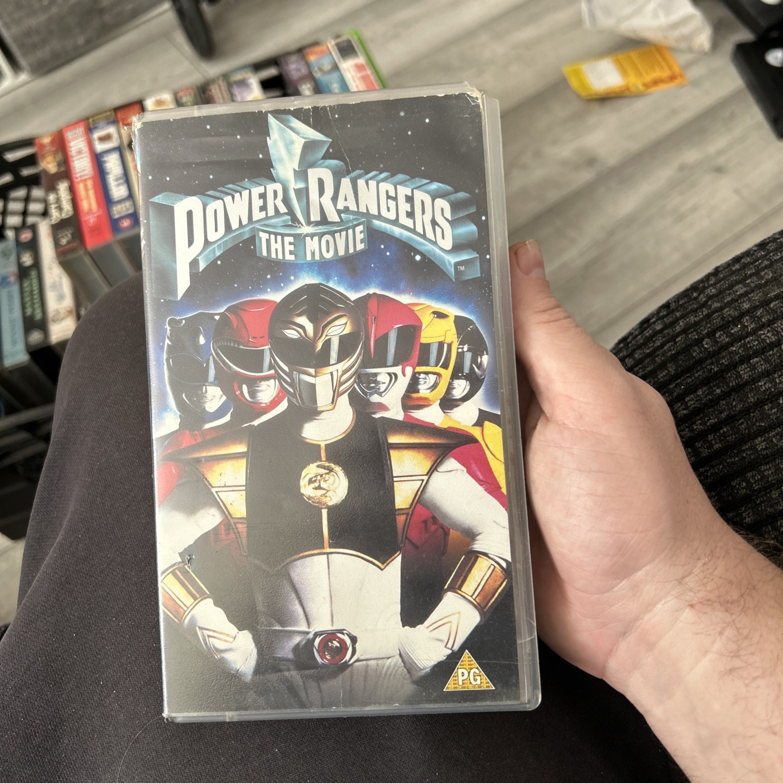 Power Rangers The Movie VHS 1995