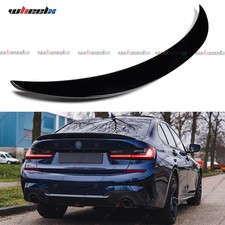 Heckspoiler Lippe für BMW 3er G20 G80 Spoilerlippe Schwarz M3 Style Heckflügel