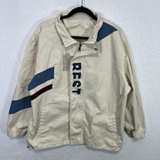 Aelfric Eden Vintage Letter Print Patchwork Bomber Varsity Jacket Racing