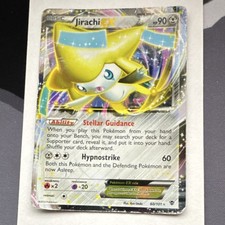 Pokémon Jirachi EX 60/101 Plasma Blast Ultra Rare Holo Basic 90 HP Card