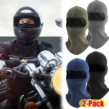 2 Packs Winter Balaclava Ski Full Face Neck Mask Outdoor Windproof Fleece Warm