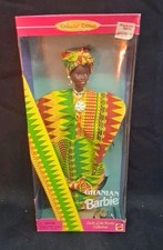 Ghanian Barbie Dolls of the World Collection Ghanian 1996 Mattel 15303 NIB