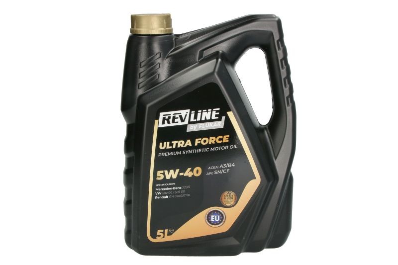 ✅Fits REVLINE ULTRA F. 5W40 5L Engine Oil 5W40 5l ULTRA FORCE RUF540 ⭐UK Seller⭐