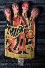 Monkees Hand Puppet by Mattel 1966 Vintage - No Pull String