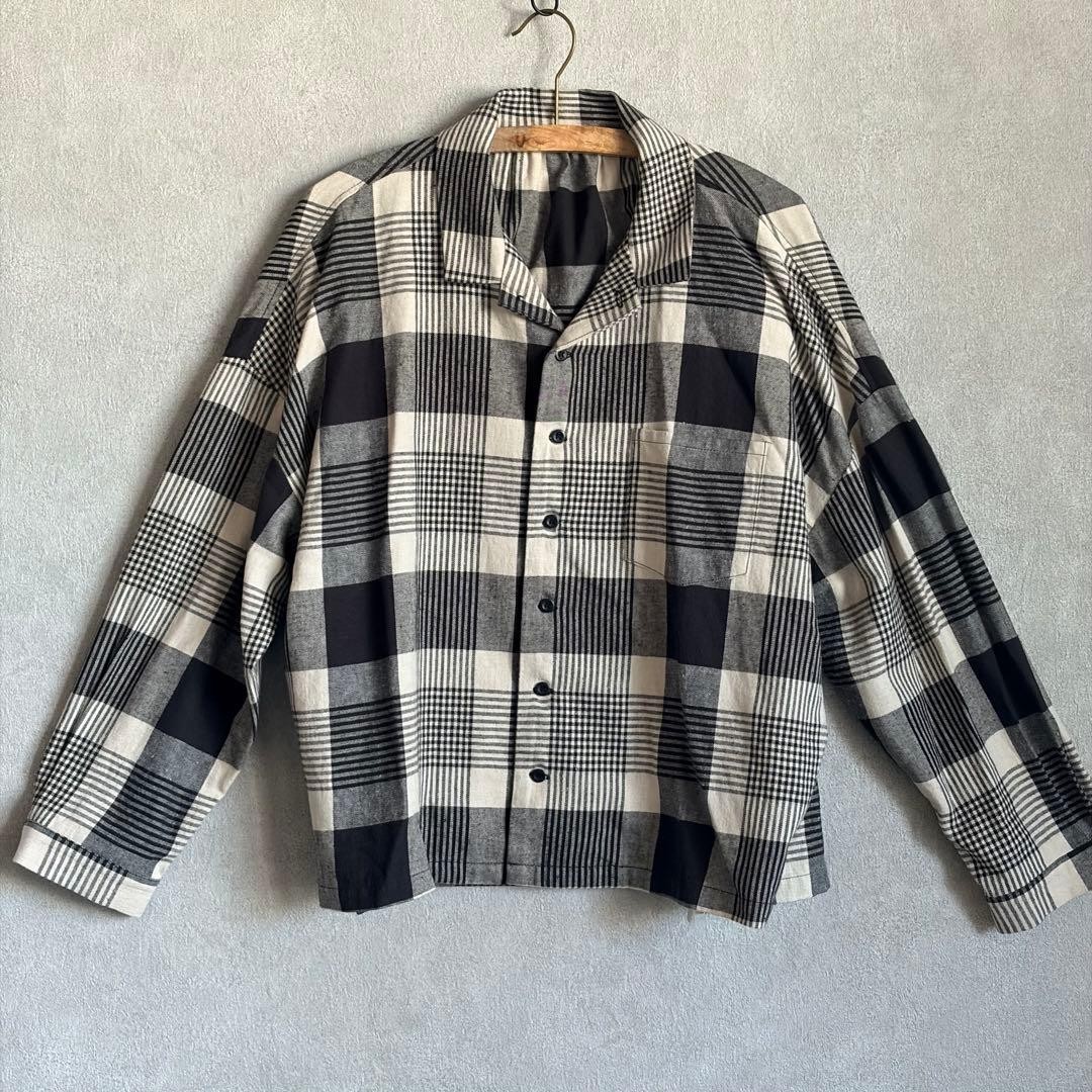 Ichi Blouse Cotton Linen Black Free Size Quality Used