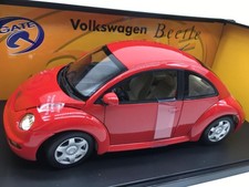 1:18 Autoart Volkswagen New Beetle Coupe 1998 Rosso Gate Series GA01037 Model