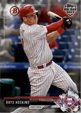 2017 Bowman Topps Holiday #THRH Rhys Hoskins - BB