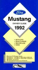 1992 Ford Mustang Owners Manual