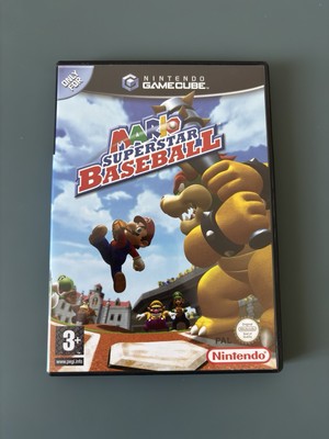 Mario Superstar Baseball (Nintendo GameCube, 2005) PAL Spiel komplett mit Handbuch