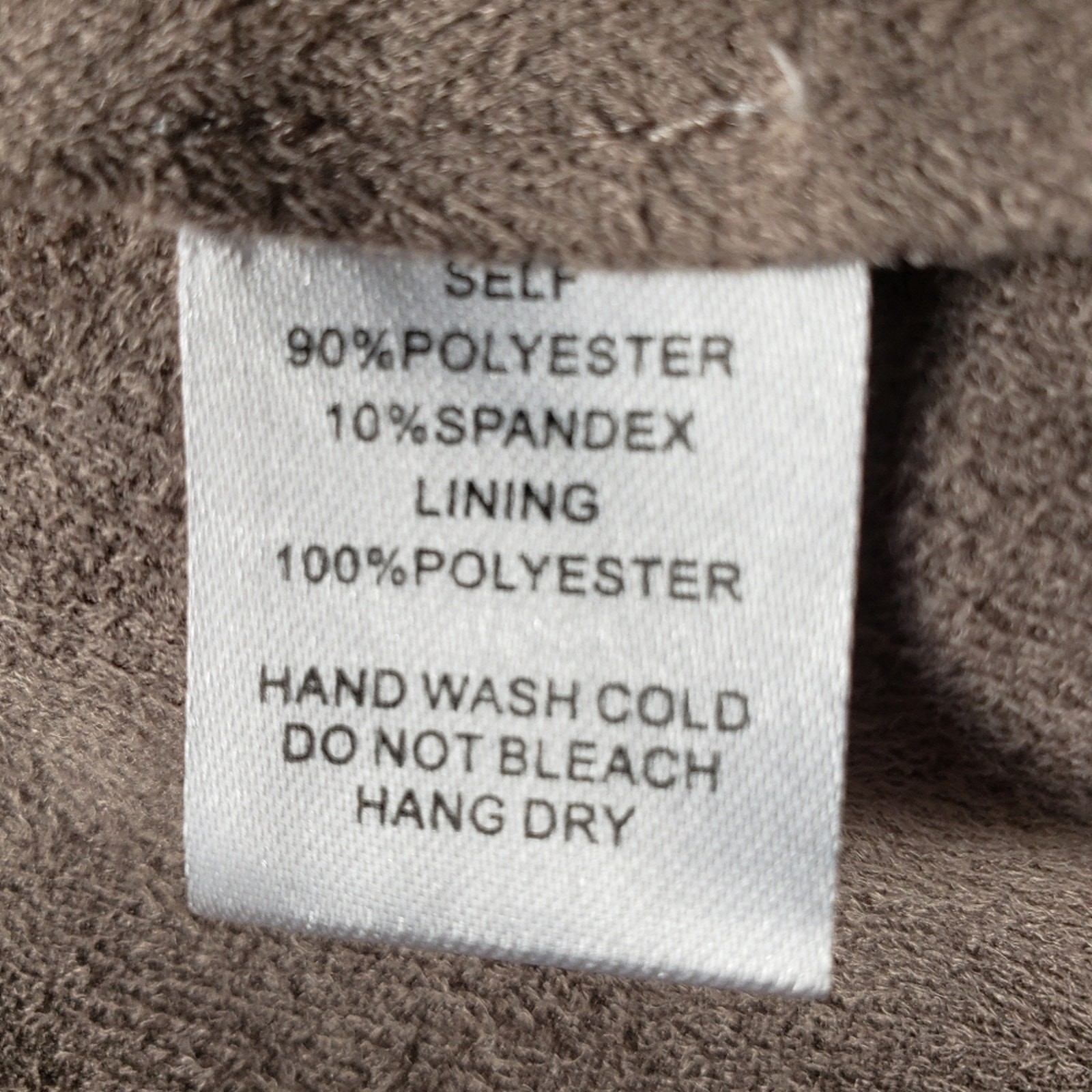 Mod Ref Suede Like Open Front Drawstring Waistban… - image 8