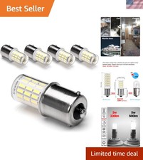 12 Volt BA15S Led Bulbs,1156 1141 P21W 6000k Daylight White,DC Bayonet Single...