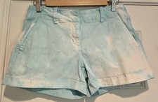 Women's Vineyard Vines Martha's Vineyard 3.5" Tie-dye Shorts Size 2 Blue  White