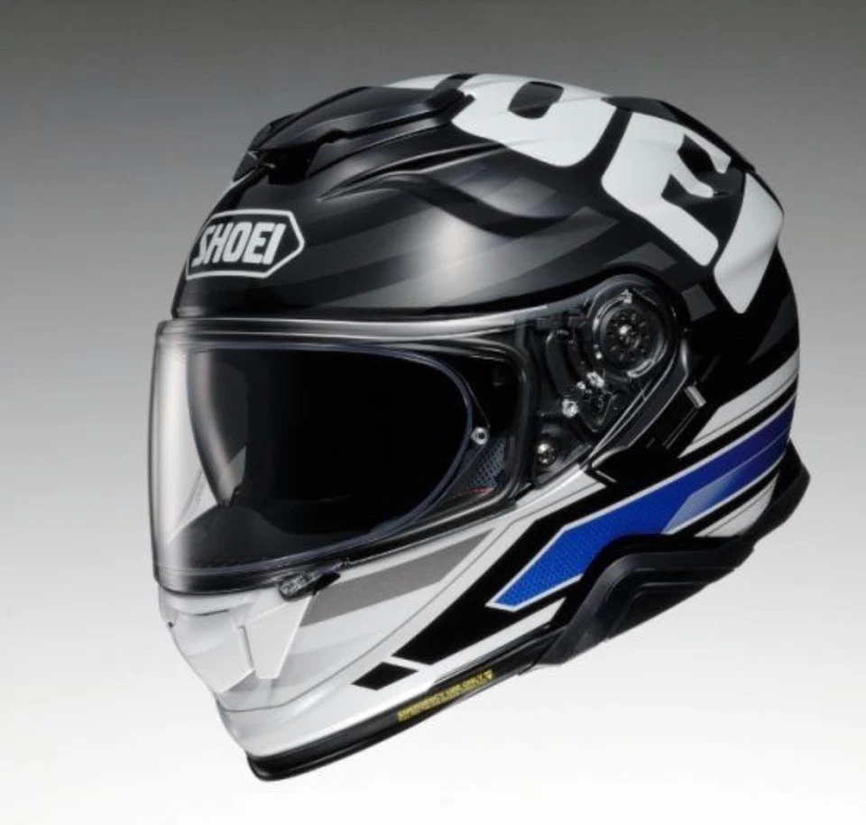 Casque SHOEI GT-Air II INSIGNIA TC-2 Blue/Black - AUTHENTIQUE - Photo 1/4