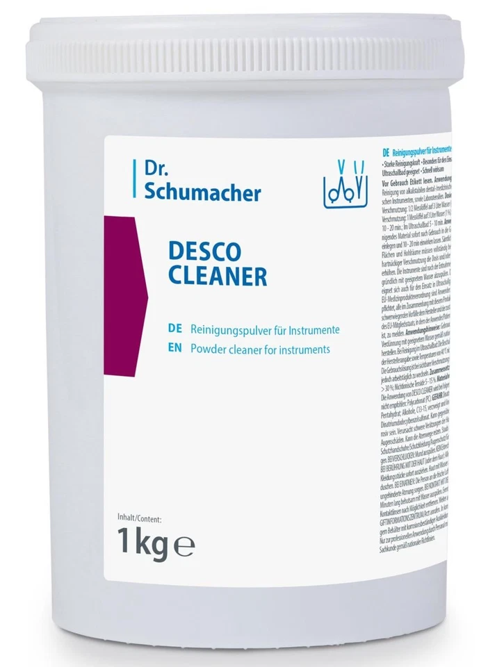 DR. SCHUMACHER Desco Cleaner 1 kg Maschinelle Instrumentenreinigung
