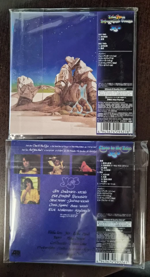 TALES FROM TOPOGRAPHIC/Close to the Edge (Steven Wilson Remix) YES 3 CD BUNDLE - Image 2 of 4
